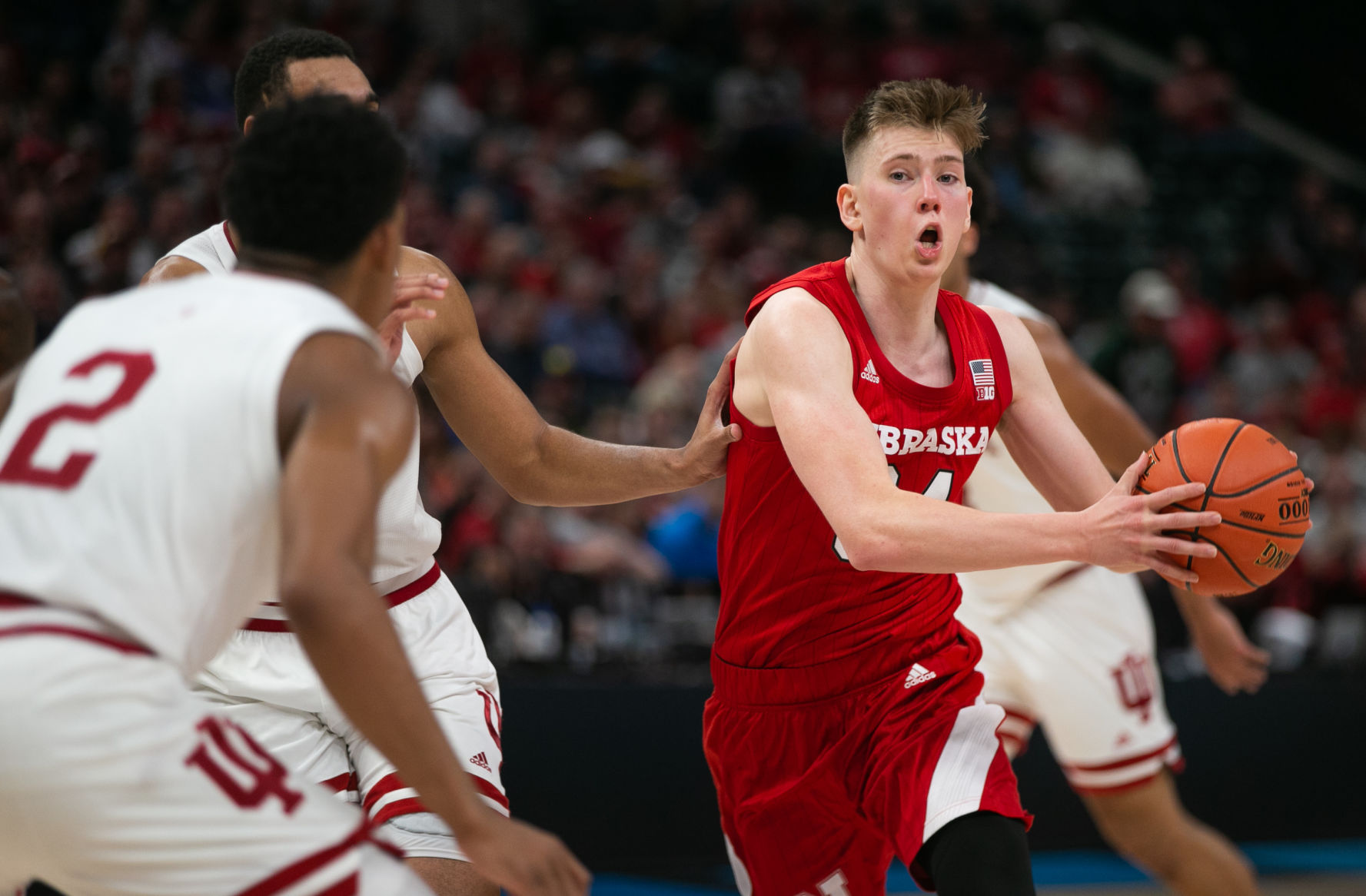 Nebraska Basketball vs. Indiana Photo No. 12